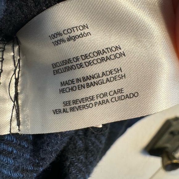 Orvis Jacket Chore Heavy Flannel Shacket Blue Men’s XL - Picture 9 of 9